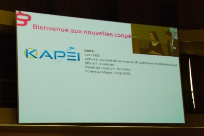 Kapei est présentés à l'assemblée